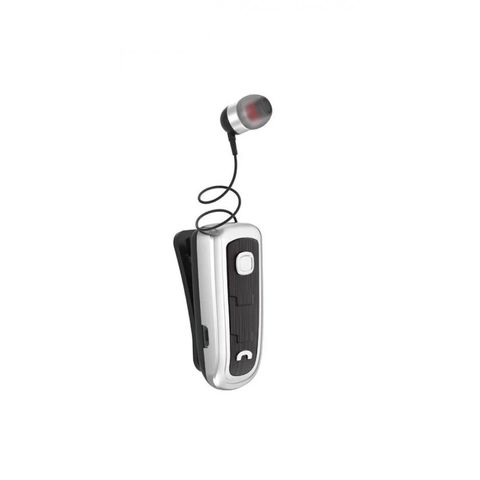Clip-On Wireless Headset Roll Up M28 Silver