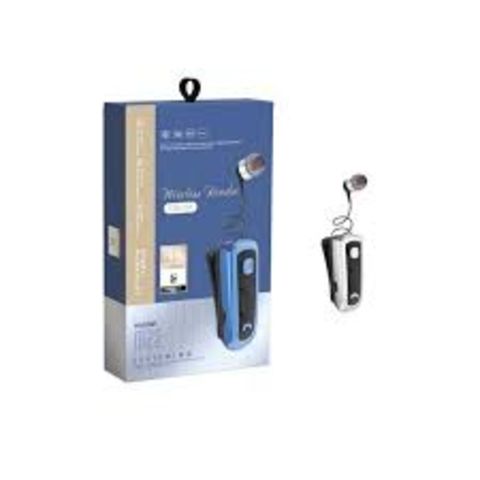 Clip-On Wireless Headset Roll Up M28 Red