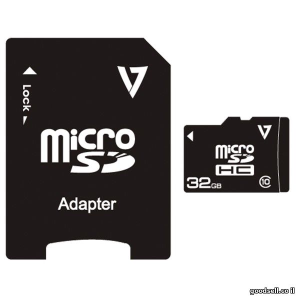 Mobile Micro SD Memory Card with Adapter 32 GB