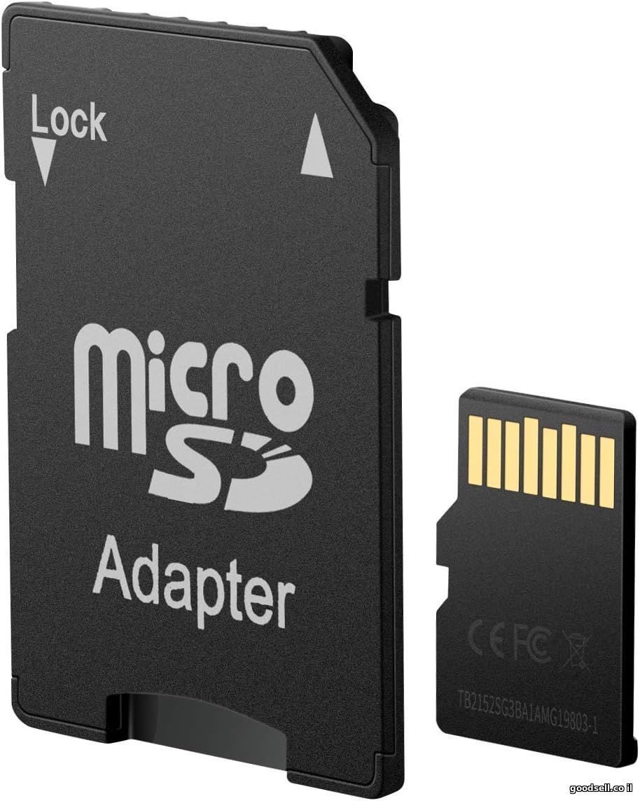 Mobile Micro SD Memory Card with Adapter 64 GB