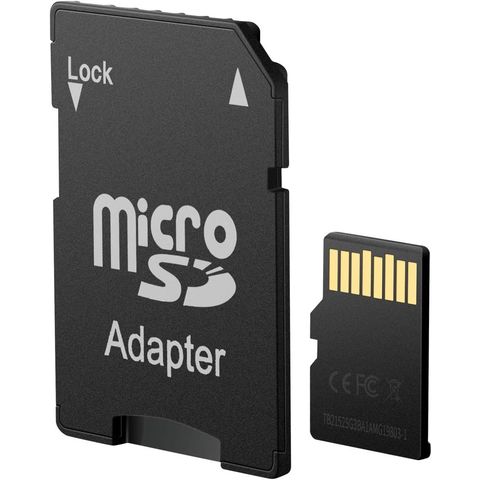 Mobile Micro SD Memory Card with Adapter 64 GB