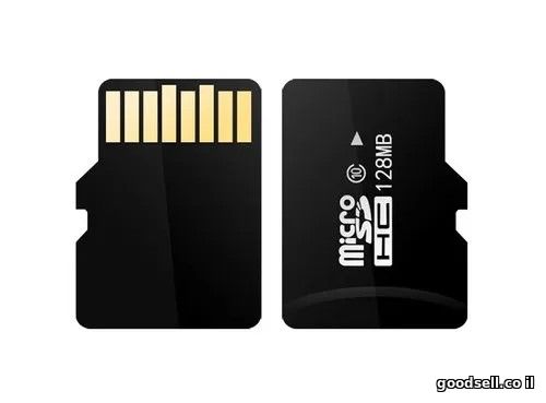 Mobile Micro SD Memory Card with Adapter 128 GB