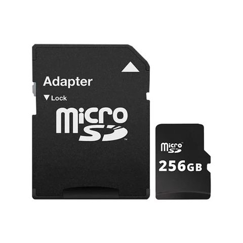 Mobile Micro SD Memory Card with Adapter 256 GB