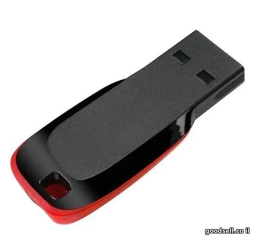 USB Flash Drive 64 GB Black+Red