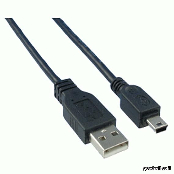 Mini USB V3 Cable Black