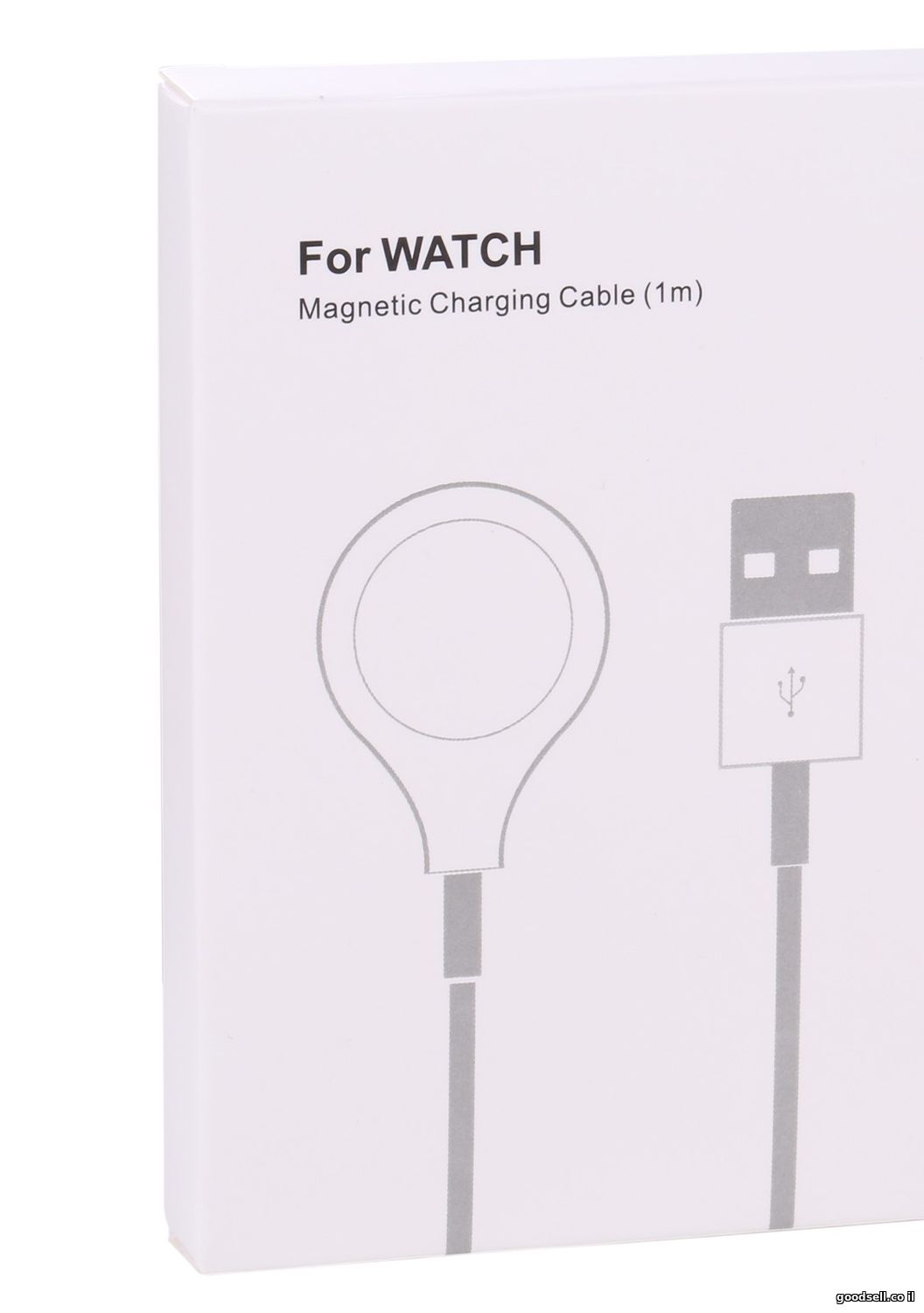 For Watch Magnetic Charging to USB Cable 1 m White