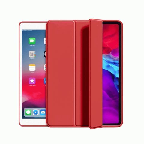 Trifold Smart Case for iPad Mini 2/3 Red