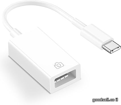 Type-C to USB Camera Adapter JBC-088 White