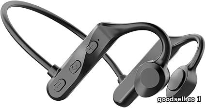 Sports Bone Conduction Headphones Wireless Connect Black
