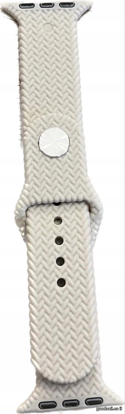 Silicone Braided Straps Compatible with Apple Watch Strap 42/44/45/49mm/L Beige