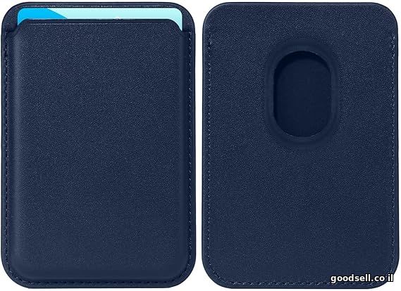 For iPhone Leather Wallet with MagSafe Blue