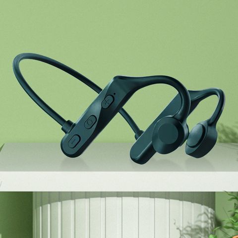 Sports Bone Conduction Headphones Wireless Connect Green