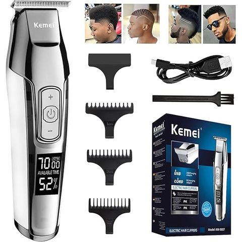 Kemei Cordless Hair Clipper for Men