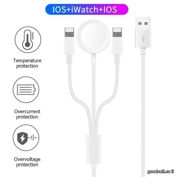 Magnetic Fast Charging Cable 3 in 1 for iPhone 1 m