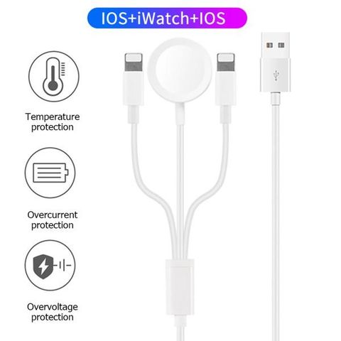 Magnetic Fast Charging Cable 3 in 1 for iPhone 1 m