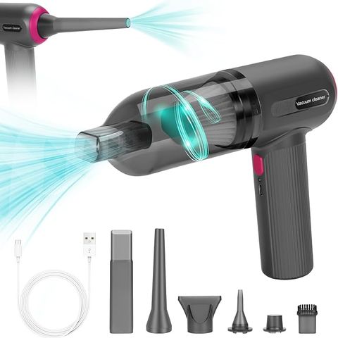 Portable Rechargeable Wireless Handheld Vacuum and Blower Cleaner for CAR