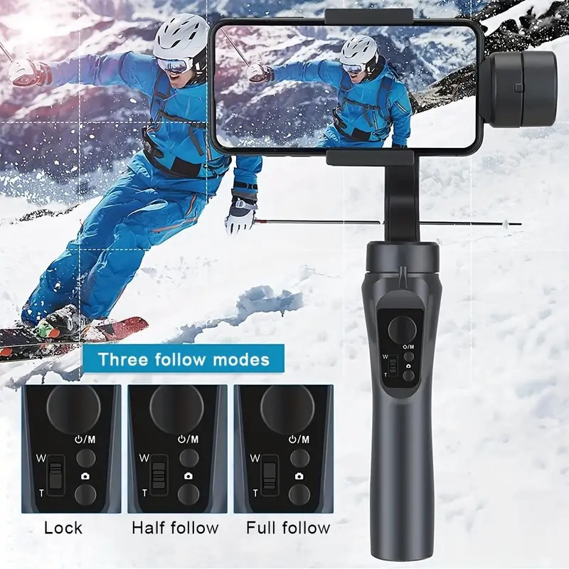 Gimbal 3-Axis for Smartphones and Action Cameras