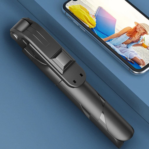 Selfie Stick Tripod XT-02 Black One Lamp