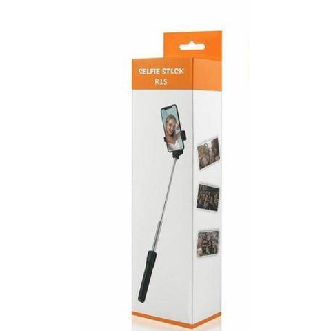 Selfie Stick Tripod R1S Black One Lamp