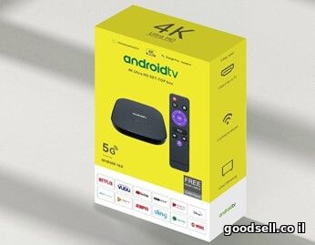 Smart TV Box 4K Ultra HD+HDR