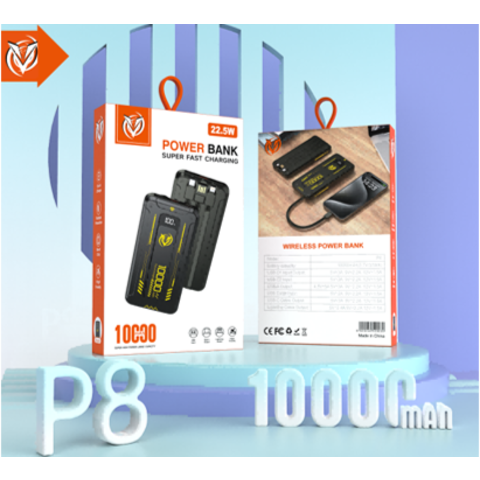 Power bank with Digital Display 10000mAh