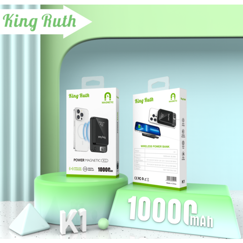 Magnetic Wireless 22.5W Fast Charging Power bank