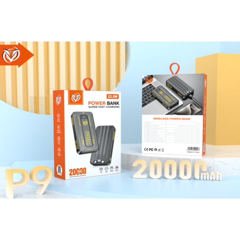 Power bank with Digital Display 20000mAh