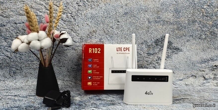 LTE CPE 4G Wireless Router with SIM Slot