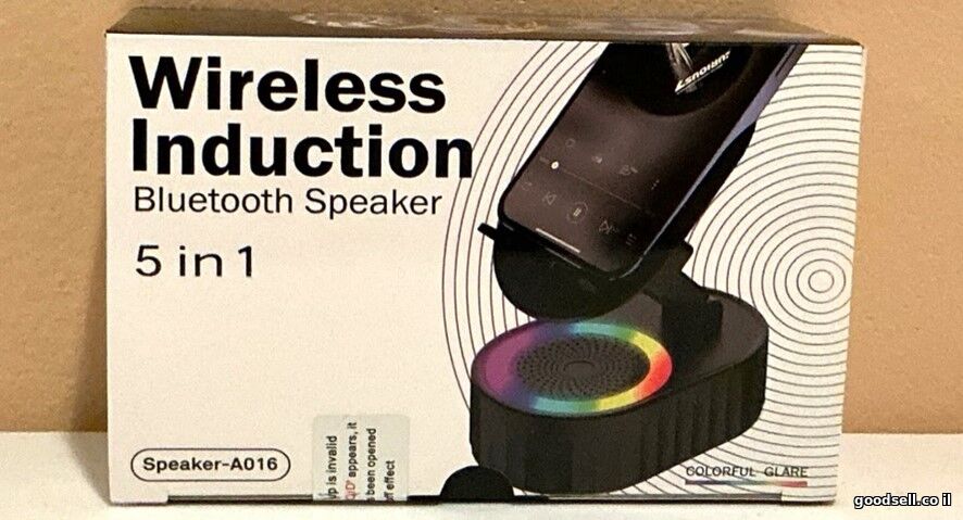 Wireless Induction Audio Bluetooth Speaker 5 in 1