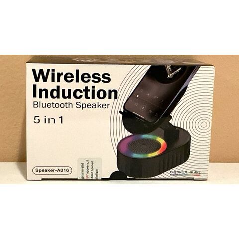 Wireless Induction Audio Bluetooth Speaker 5 in 1
