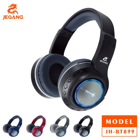 Wireless Stereo RGB Headset JH-BT899 Black