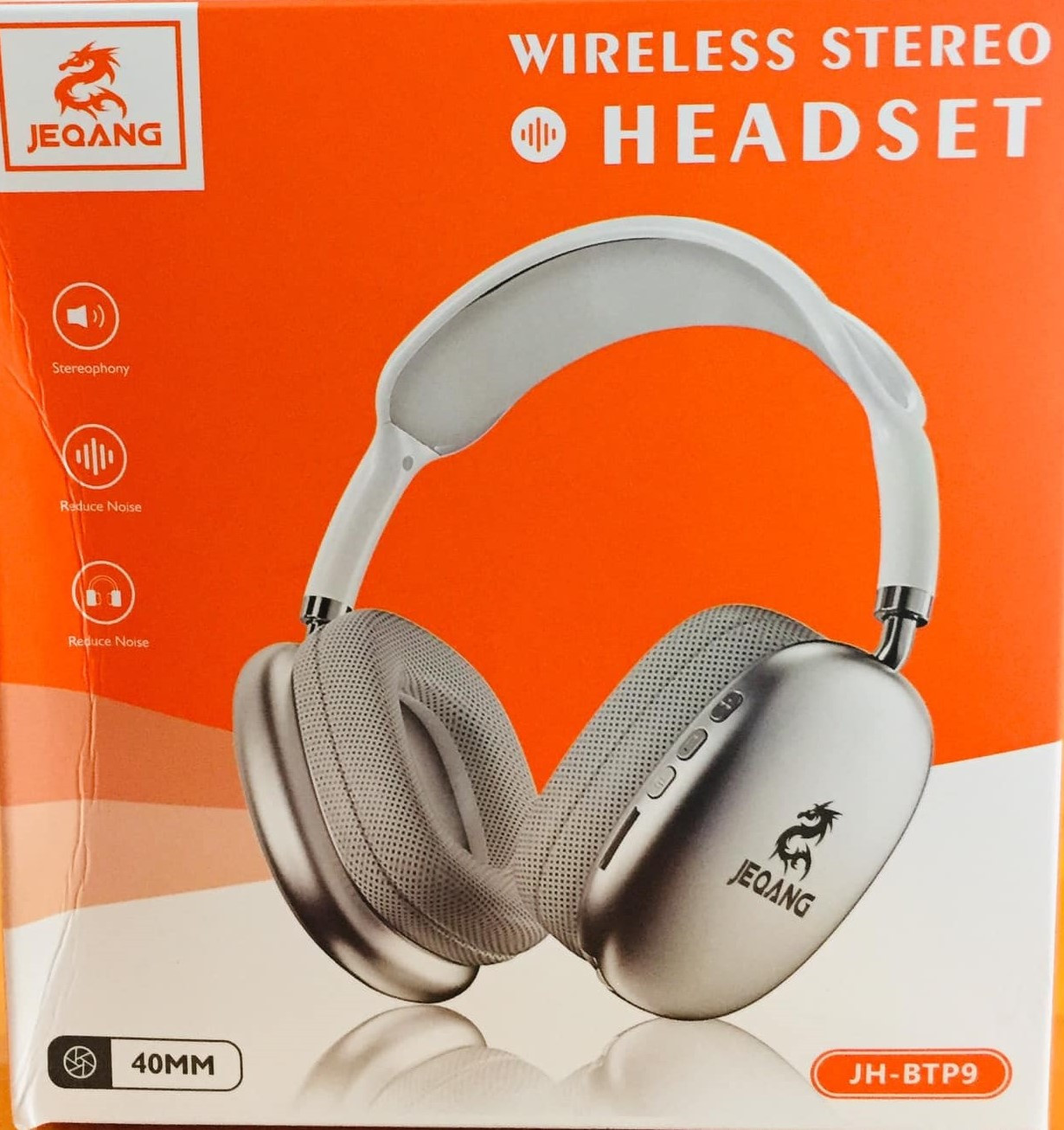 Wireless Stereo RGB Headset JH-BTP9 White