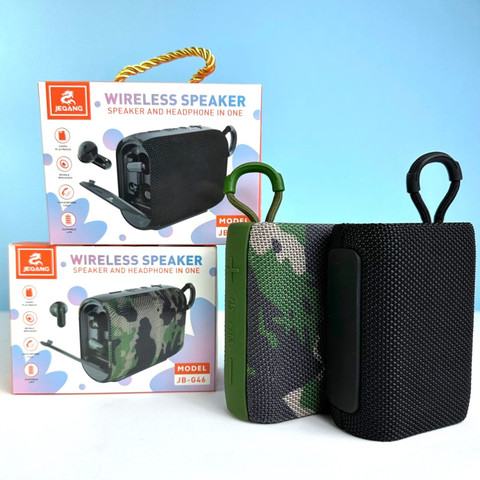 Wireless Speaker and Headphones in One JB-G46 Army Green