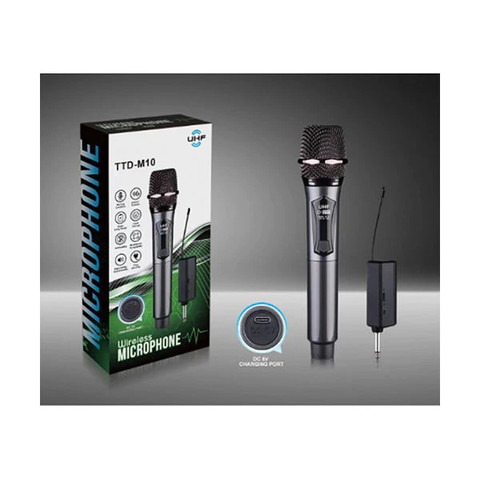 Wireless Microphone Grey TTD-M10