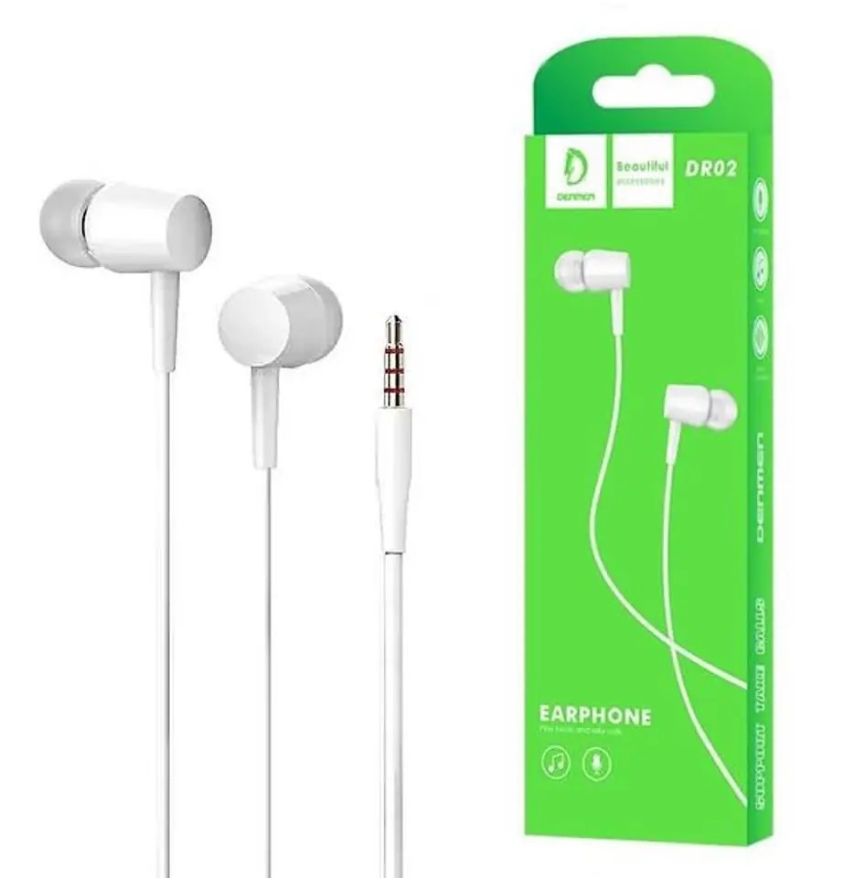 VdenmenV DR02 3.5mm Earphone White
