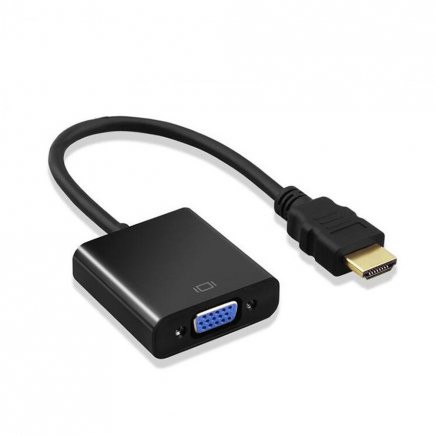 HDTV to VGA Adapter Black