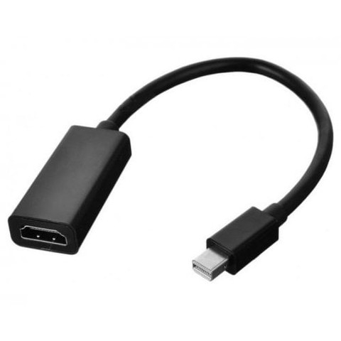 Mini DisplayPort Thunderbolt Adapter Black