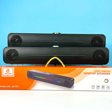 Smart Wireless Desktop Speakers JS-707 Black