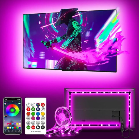 USB Powered Strip Light 24-key Bluetooth for TV