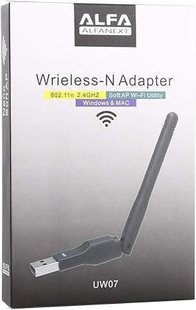 Wireless-N Adapter UW07 Black