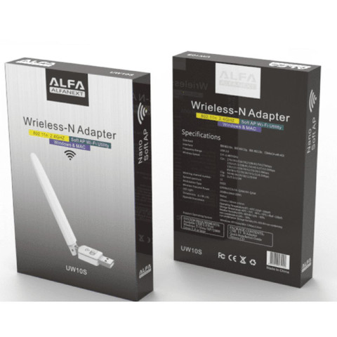 Wireless-N Adapter UW10S White