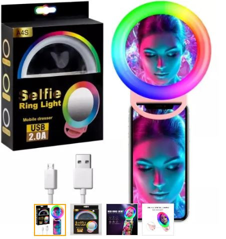 Selfie Ring Light Mobile Dresser A4S