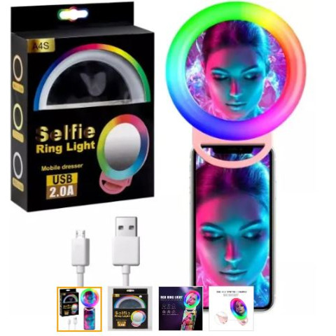 Selfie Ring Light Mobile Dresser A4S