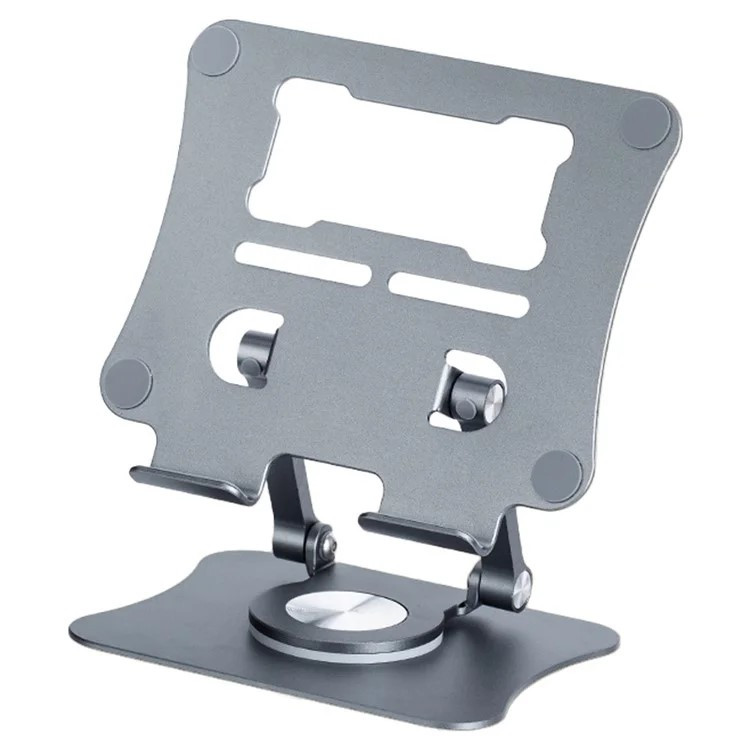 Metal Tablet Computer Rotary Support Stand G68 Grey