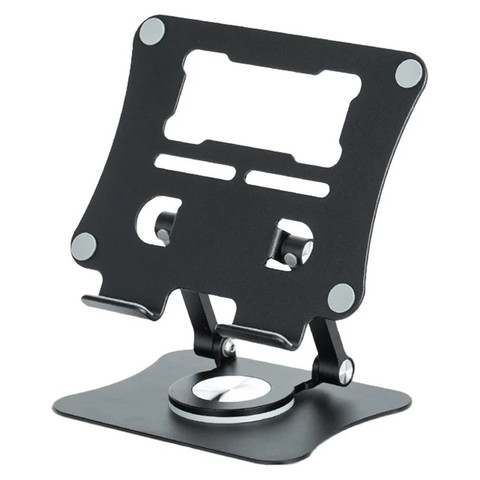Metal Tablet Computer Rotary Support Stand G68 Black