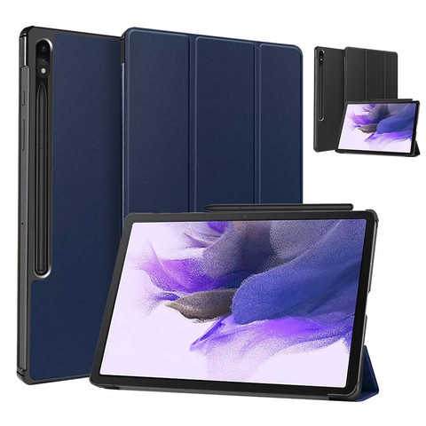 Smart Case For Samsung Tab S8 Plus Blue