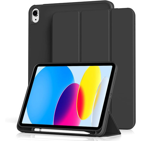 Trifold Smart Case for iPad 10th 2022 Black