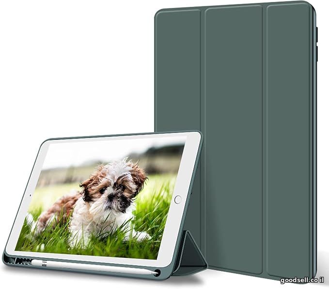 Trifold Smart Case for iPad 10.2/10.5 Green