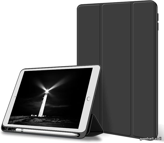 Trifold Smart Case for iPad 10.2/10.5 Black